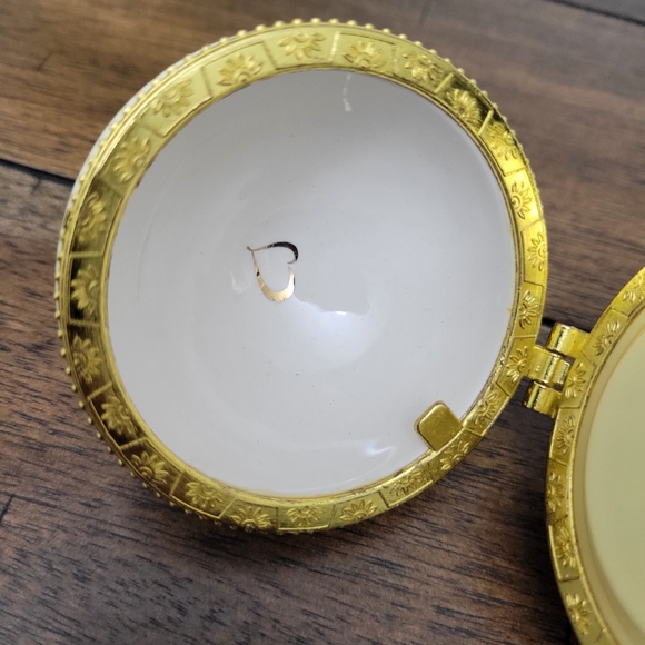 Mr Christmas Porcelain Hinged Musical Egg W Stand Tested Works Instructions, Box - Picture 5 of 12